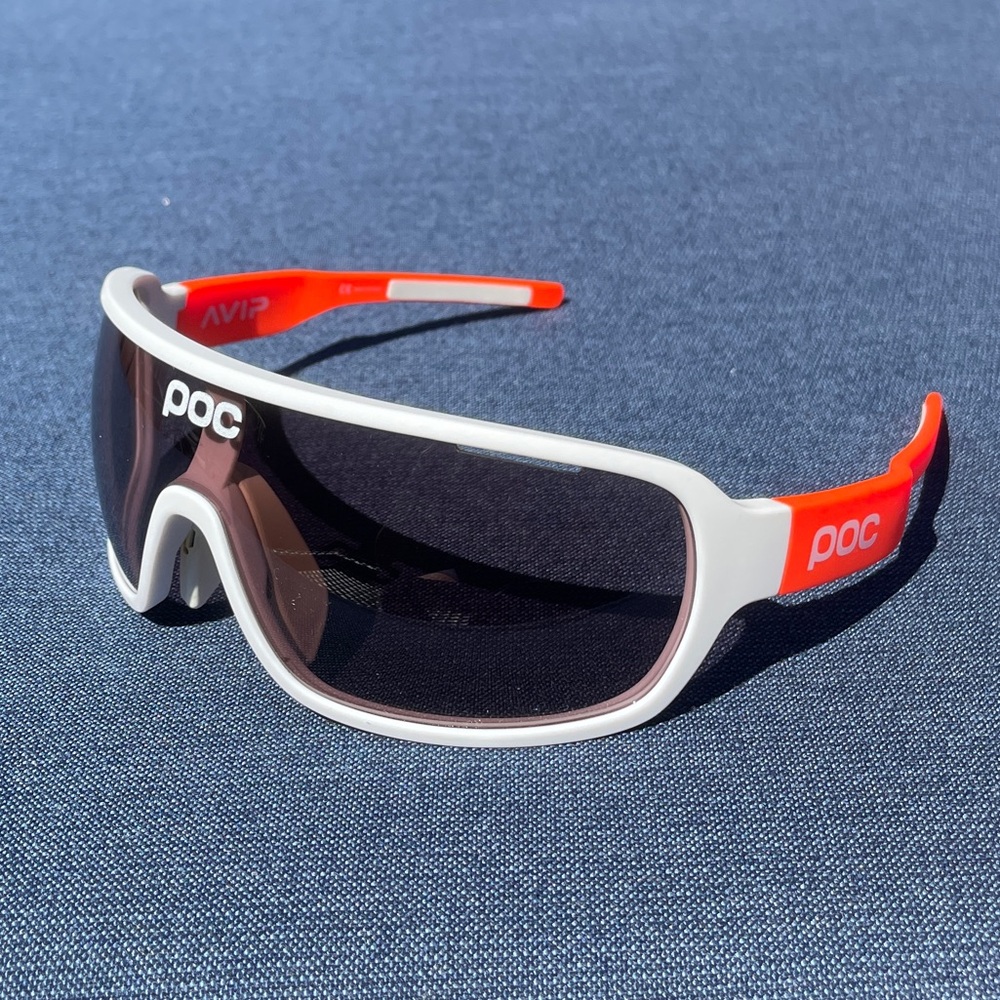 POC Do Blade Sunglasses - White / Orange